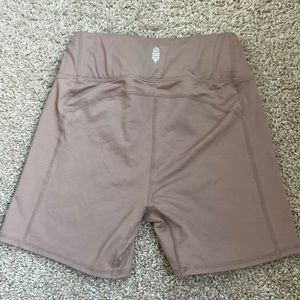 Free people movement biker shorts